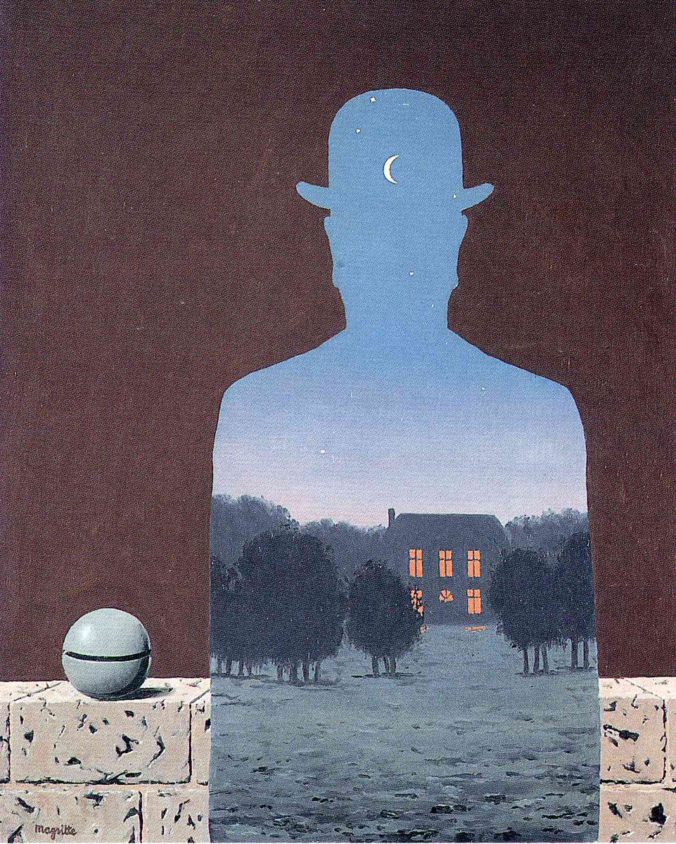 The happy donor, 1966 #belgianart #surrealism