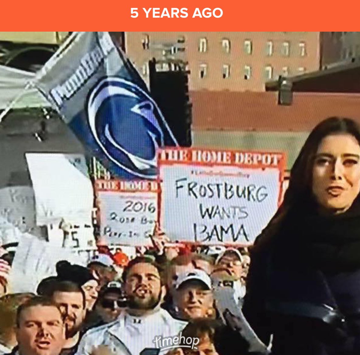 Desa Stone, Ed.S. (@desastoneeds) on Twitter photo 5 years later and this is STILL my favorite <a href="/CollegeGameDay/">College GameDay</a> sign EVER!! 🤣😂 @frostburgfitz @Wade_63 <a href="/FrostburgFBALL/">Frostburg Football</a> 5 years later and this is STILL my favorite <a href="/CollegeGameDay/">College GameDay</a> sign EVER!! 🤣😂 @frostburgfitz @Wade_63 <a href="/FrostburgFBALL/">Frostburg Football</a>
