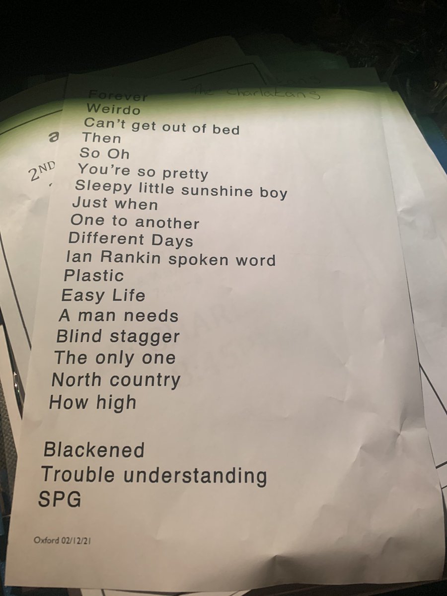 Tim Burgess tweet media