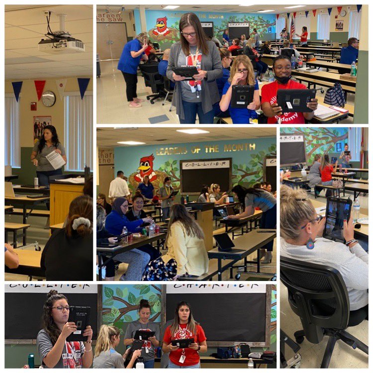 CSUSA_FL_IT's tweet photo. Informative and fun PD session with the @CollierCharter team learning innovative ways to use iPads for curriculum delivery. #CSUSAProud #Appleedu #technology #AppleClassroom #AR #TechnologyInnovation 
@matprincipal @mslaurenberry @galatop1 @EddieRuiz531 @CSUSAJonHage @CSUSAhq https://t.co/UAbhVtdMny