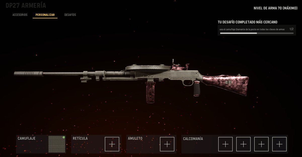 JohnClassicYT's tweet photo. Ya tenemos Ligeras en Diamante de #Zombie, a por los Sniper ahora
#MG42 #TYPE11 #DP27 #BREN #Vanguard https://t.co/itPAhEmfHd