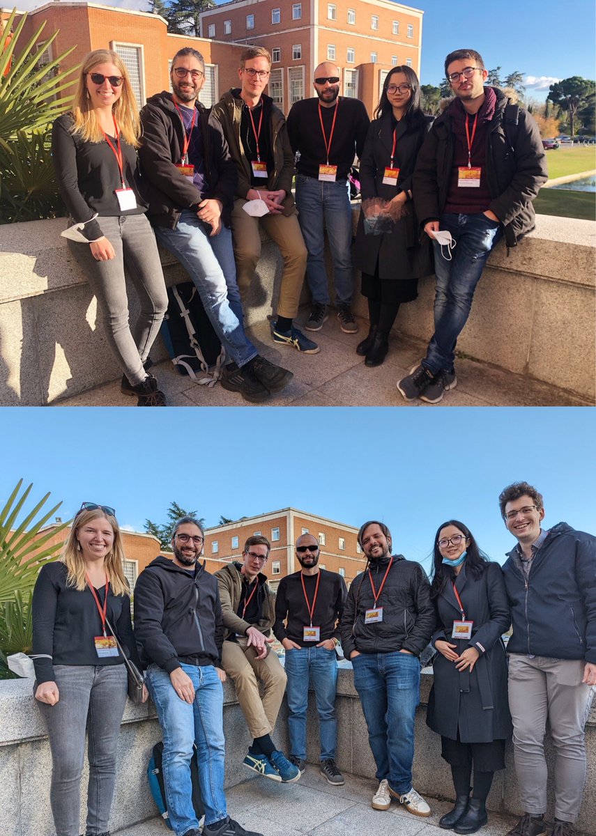 tianyueve's tweet photo. Happy conference #complexnetworks2021 at Madrid with @BovetAlexandre @matteo_cinelli @erik_hormann @leoneuhaeuser @Blas_Ko Mauro Faccin and Samuel Martin-Gutierrez among many other friends together! https://t.co/JAfwnoeXle