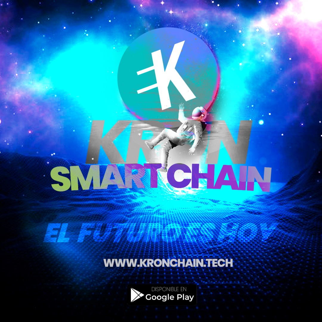 Visita Nuestra página Web kronchain.tech y descarga la app en play Store.
#criptomoneda #token #Bitcoin #BNB #criptomines #Eternals #nft #exchange