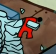 everysbtitle's tweet photo. bro among us in spongebob? https://t.co/89N46fH652