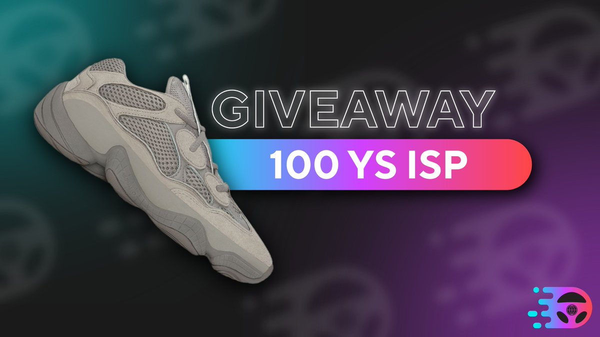 ChironProxies's tweet image. 🎉GIVEAWAY (DAY 2)🎉

PRIZE:
-100 YS ISP for Yeezy 500 'Ash Grey'

RULES:
-Join Discord: discord.gg/GFXC73GGE7 ✅
-Like♥️ and Retweet♻️
-Tag 2 friends 👥
-Follow this Twitter account 🐦

Winners Announced in 24 Hours! GOOD LUCK 🍀🥳