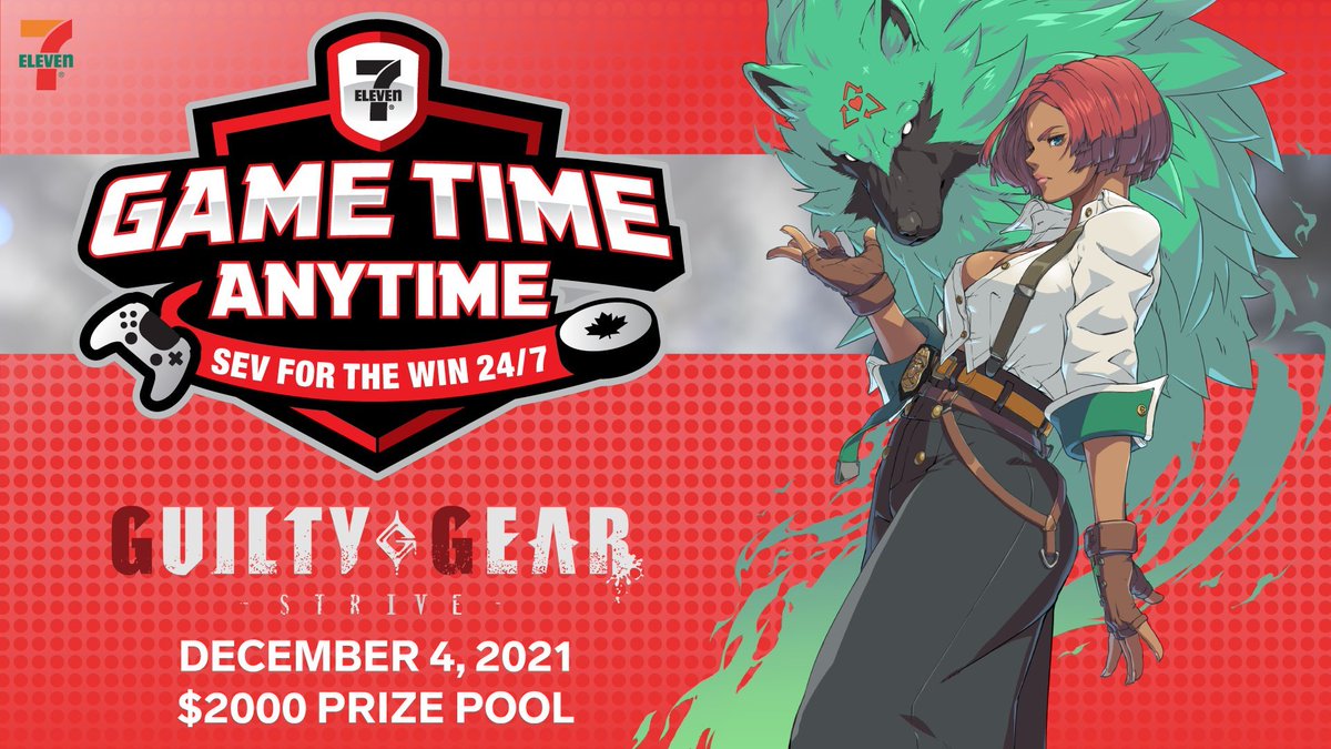 GamingStadiumCS's tweet image. Get ready for @7ElevenCanada&apos;s Game Time Anytime Series featuring Guilty Gear.

Feat the talent of @heyitscoins, @SuplexPlus, @JWonggg &amp;amp; @IFCYipeS 👏

The action starts @ noon Pacific on Dec 4th! You don&apos;t want to miss this!

🔗 Twitch.tv/TheGamingStadi…
🔗 Twitch.tv/Jwonggg