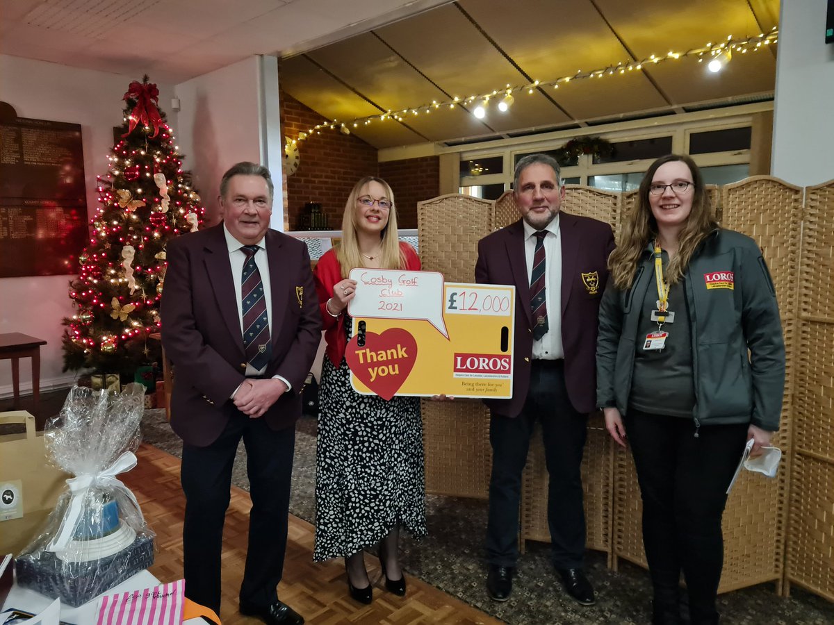 Cosby Golf Club (@cosbygolfclub) on Twitter photo A huge thank you to all our wonderful members who have helped to raise money for <a href="/LOROSHospice/">LOROS Hospice</a> over the last 2 years. Tonight we presented Emma from LOROS with a cheque for Β£12,000. Well Done Cosby A huge thank you to all our wonderful members who have helped to raise money for <a href="/LOROSHospice/">LOROS Hospice</a> over the last 2 years. Tonight we presented Emma from LOROS with a cheque for Β£12,000. Well Done Cosby