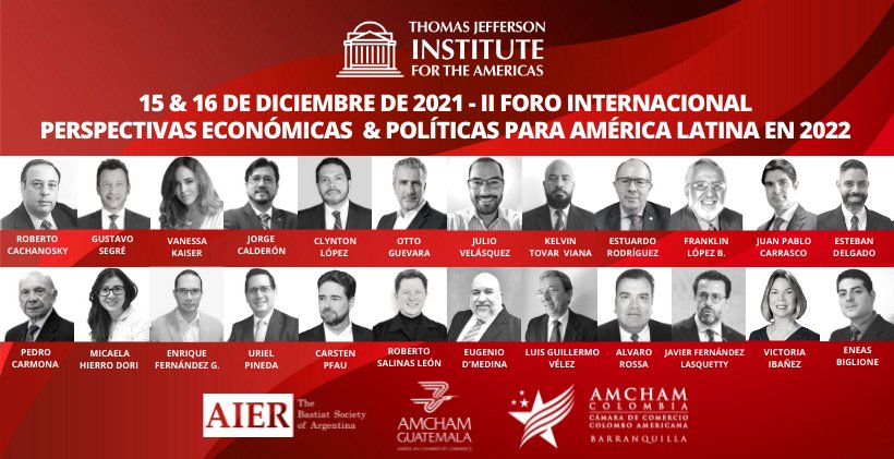 AmChamGT's tweet photo. Planificar el futuro de su empresa es importante frente a nuevos retos del 2022. Conozca más en el II Foro Internacional “Perspectivas Económicas y Políticas para América Latina en 2022” del @jeffersonameri 

📅 15 y 16 de diciembre
➡️ Link de registro: https://t.co/phu7NOtUbG https://t.co/kjAop6dy2p