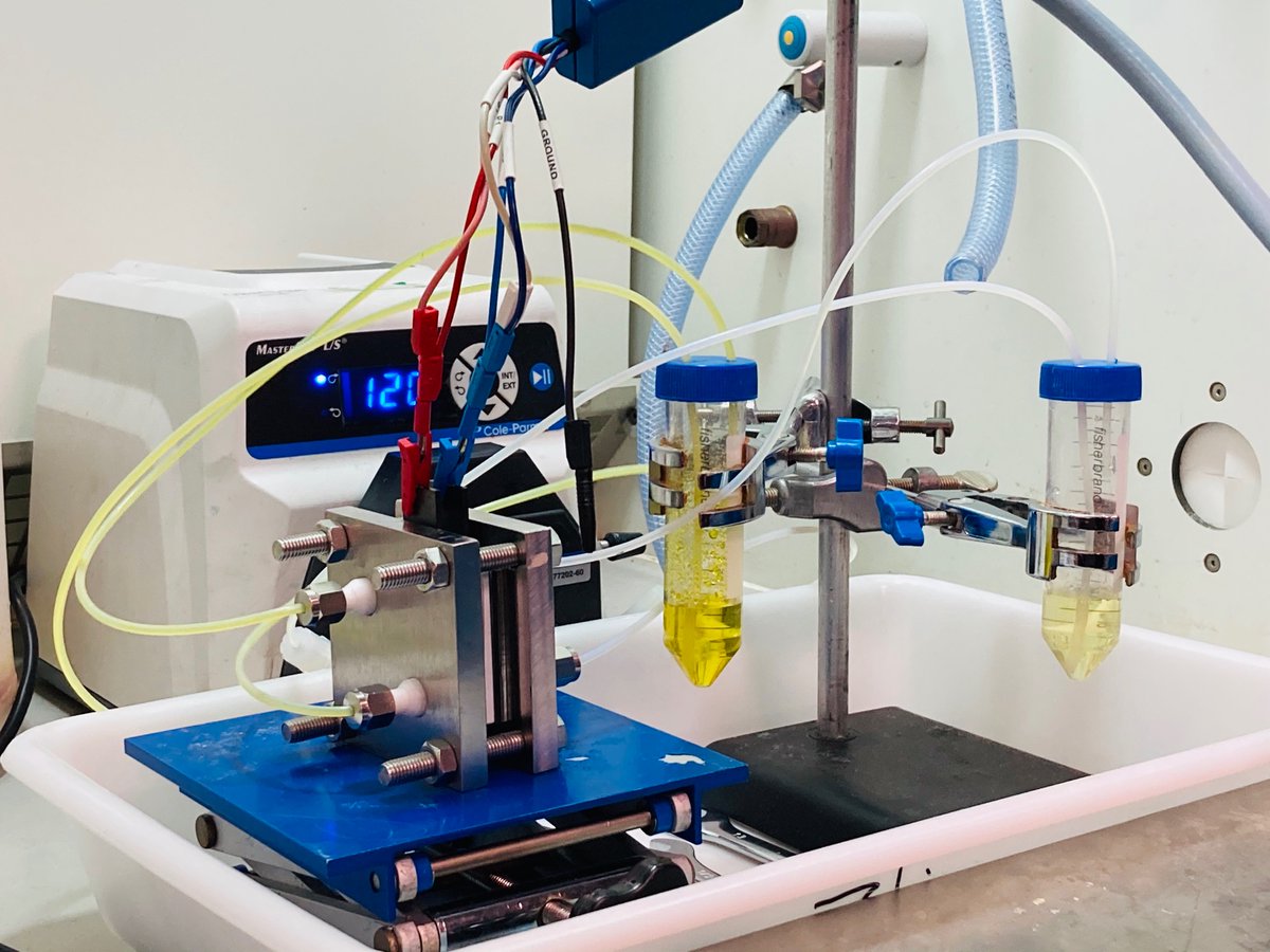 Qilei Song (@qileisong) on Twitter photo Busy in the lab and setting up a new redox flow battery with my new PhD student. We will advertise a postdoc position on electrochemical engineering of flow batteries, fuel cells and electrolysers. <a href="/ERC_Research/">European Research Council (ERC)</a> Please RT. Busy in the lab and setting up a new redox flow battery with my new PhD student. We will advertise a postdoc position on electrochemical engineering of flow batteries, fuel cells and electrolysers. <a href="/ERC_Research/">European Research Council (ERC)</a> Please RT.