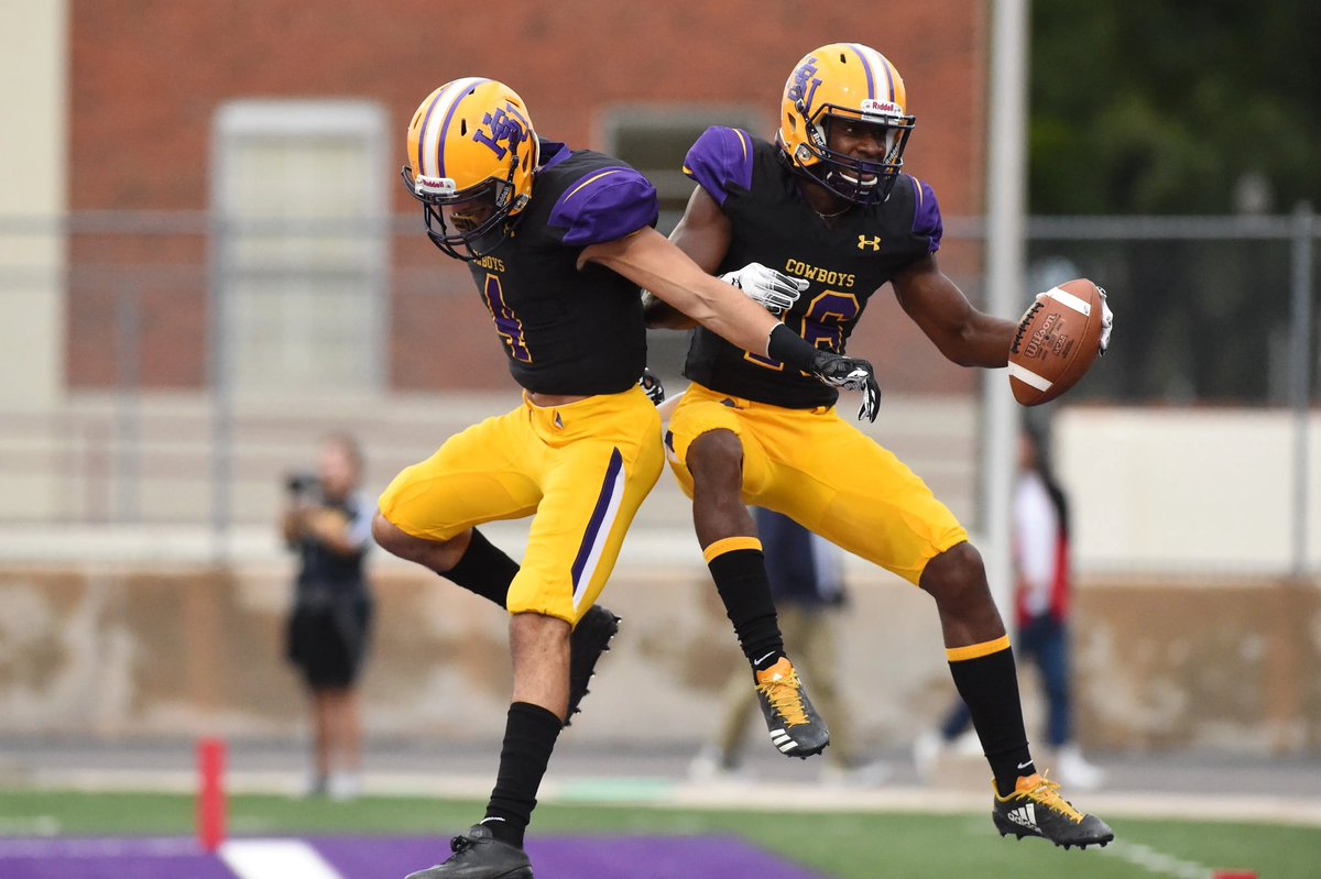 BIG thank you to <a href="/HSUCowboys/">Hardin-Simmons Cowboy Football</a> for coming today to #RecruitHaltom #NextLevelBuffs