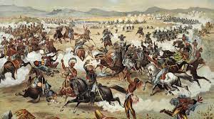 JostoMaffeo's tweet photo. 🐎🪶CABALLO LOCO, nativo americano que derrotó al según muchos genocida general George Armstrong #Custer (1876).
El jefe de los #Sioux Oglala nació como Tasunka #Witko en #DakotaDelSur el 3 (o 4) diciembre 1849.
Aunque ganador de la sangrienta batalla, fue obligado a rendirse https://t.co/0rgkY1SjPd