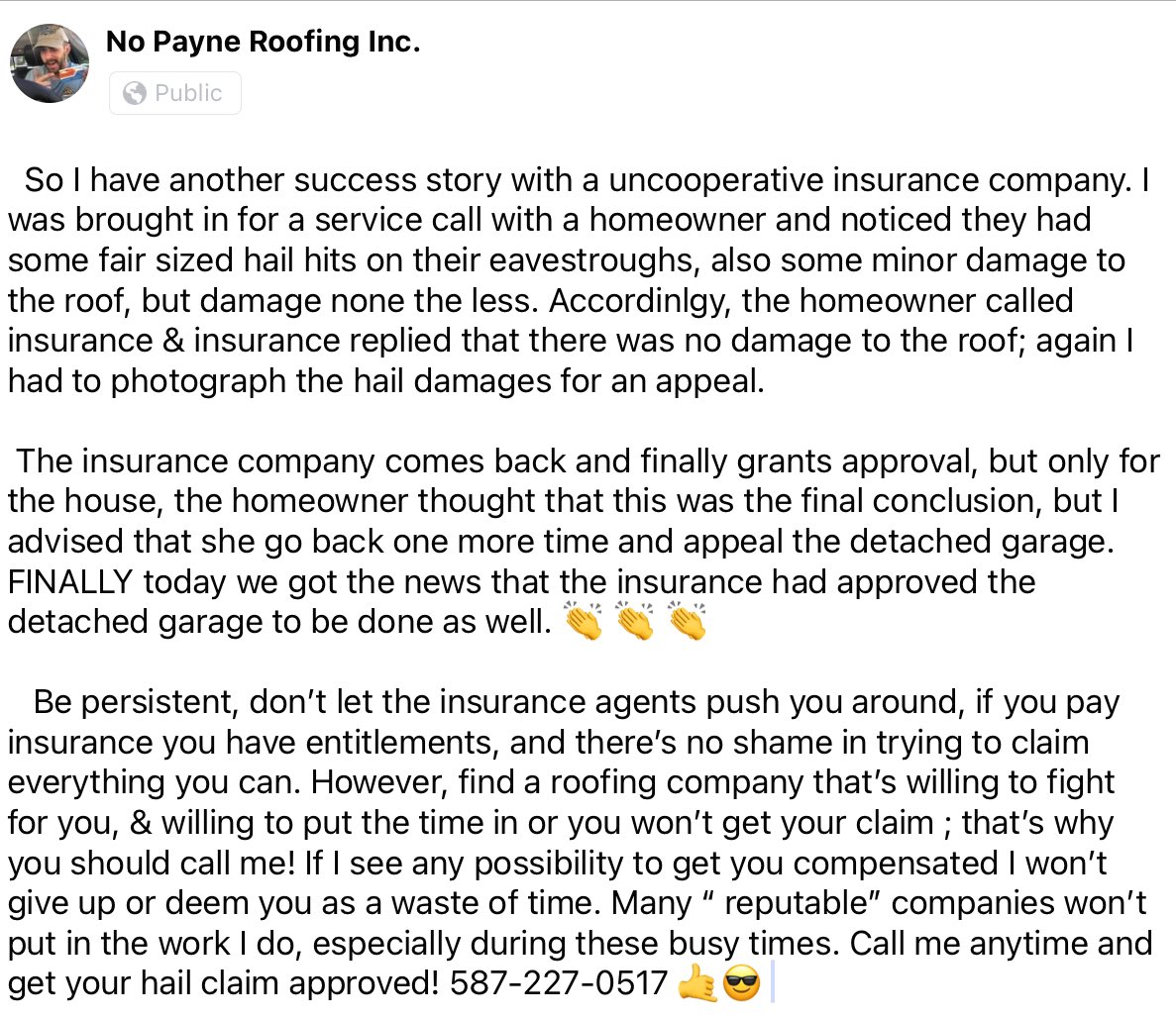 NoPayneRoofing's tweet photo. #yyc #yycinsurance https://t.co/BK2mRvVfFi