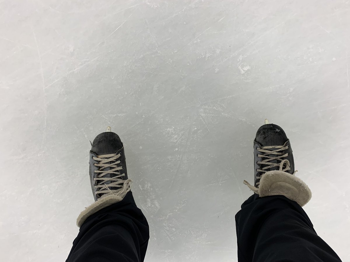 Maddog57CM's tweet photo. My skates circa 1992 held up quite well. The Grade 4/5’s from @PlainsviewSch had a blast and I didn’t fall. If anything they got a kick out of my Homer Simpson jersey #missionaccomplished #fieldtrip #naptime #doh #whyyoulittle https://t.co/vOOCmwafoc