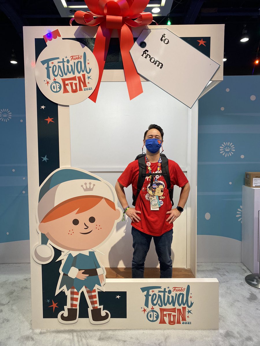 RyceBallz's tweet image. What a fun time!!! Had an absolute jingle of a time at @OriginalFunko’s Festival of Fun! Thank you!

#ECCC2021 #FestivalOfFun #FunkoFunatic