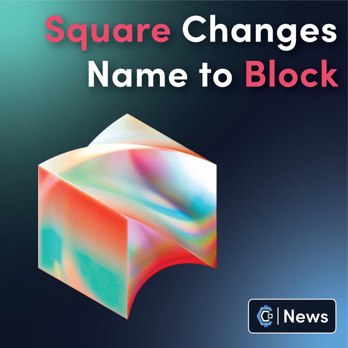Payment company Square, founded and ran by Jack Dorsey, will change it’s name to Block. 

The change comes as Square wants to focus more on blockchain technology (hence the name Block) and also encompass all of their brands into one name, creating further room for growth.