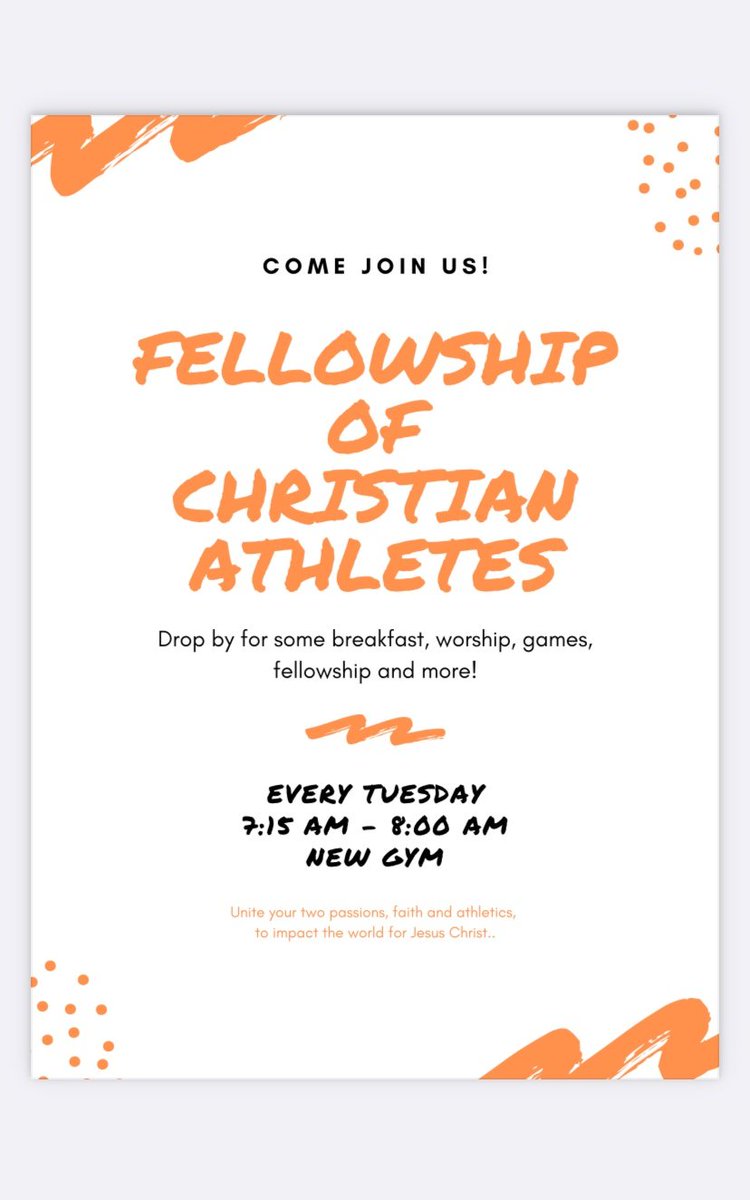JoeyCarrizales's tweet photo. Starting the day at GHS with praise and worship.  Come join every Tuesday morning at the HS New Gym.  Breakfast will be provided. https://t.co/Pmw8uzEGoX