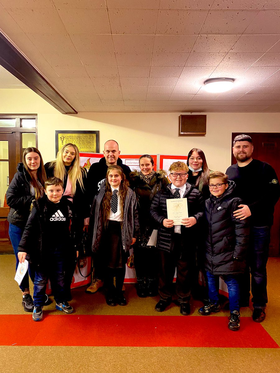 GemmaJade87's tweet photo. Well done to all the children that did their confirmation tonight, and for My Deven who always makes us proud🤍 @StBernsPrimary https://t.co/bCe29kJovb
