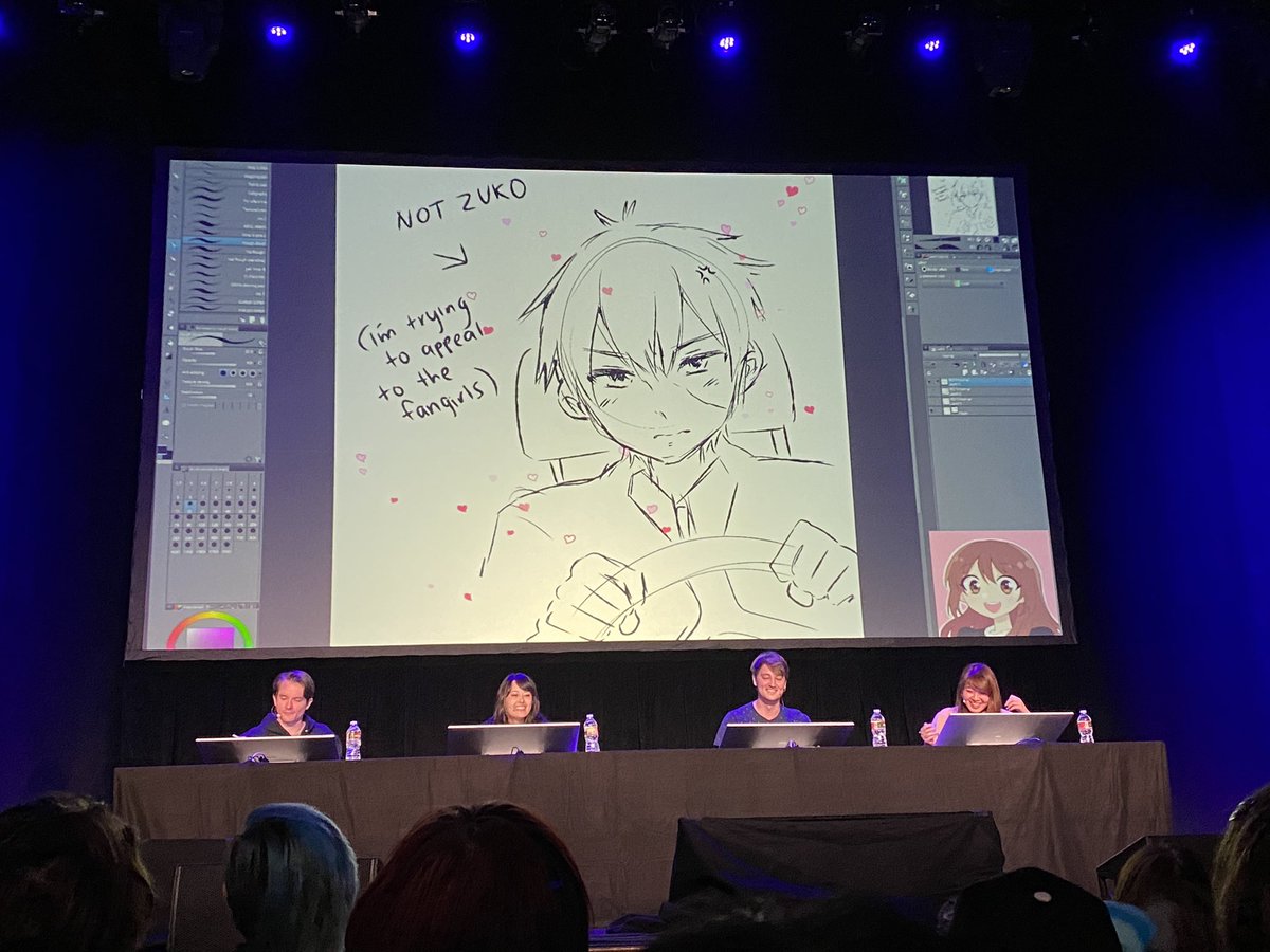 DanMilano's tweet photo. So much sucks right now but y’know whats great? Artists doing massively fun traveling shows & selling out entire theaters to their fans, the next generation of artists #scribbleshowdown #JaidenAnimations #Emirichu #rubberross #domics #egoraptor #theodd1isout #glitchtechs https://t.co/c9ywg9bPpg