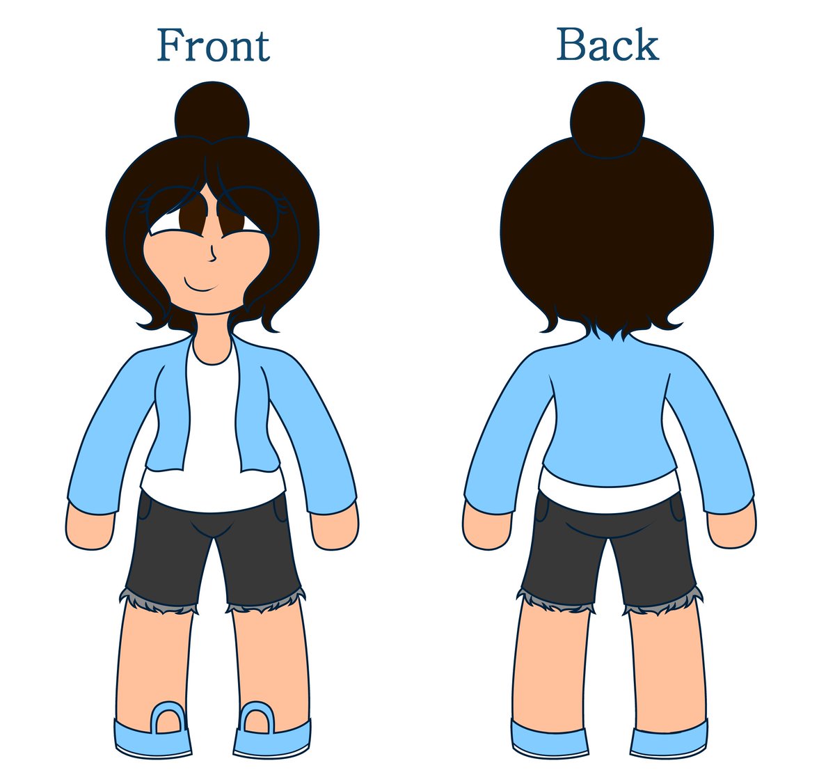 AponiMoved's tweet photo. I guess I'm gonna post my girl on here.
A finished plushie concept.
She may be a actual plushie one day. https://t.co/DisluqMM5z