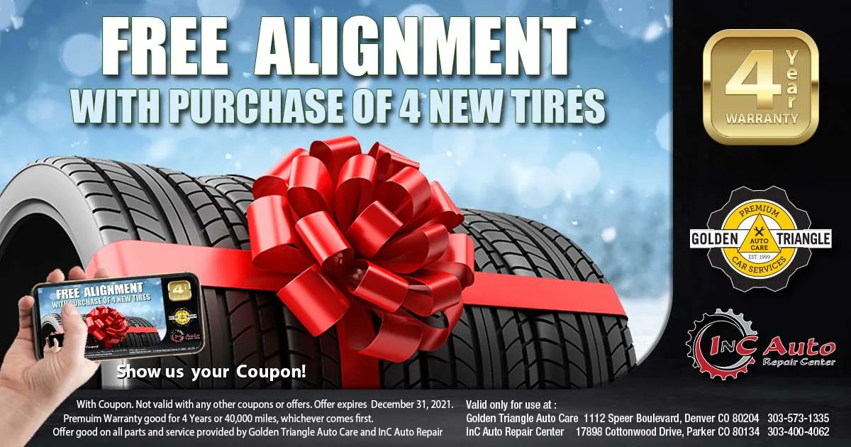 GTACDenver's tweet image. Hard to believe this weather we're enjoying will hold out much longer ... don't be caught unprepared when Winter finally parks itself over Denver. Let's get those tires checked and replaced if you aren't meeting the CDOT tread standards.
.
.
.
#cdot #tractionlaws #freealignment