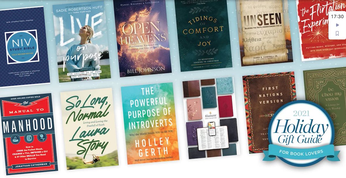 Holiday shopping is in full force. See which 3 IVP titles made <a href="/CTmagazine/">Christianity Today</a>'s 2021 Holiday Gift Guide. <a href="/CTCreateStudio/">CT Creative Studio</a> christianitytoday.com/partners/gift-…