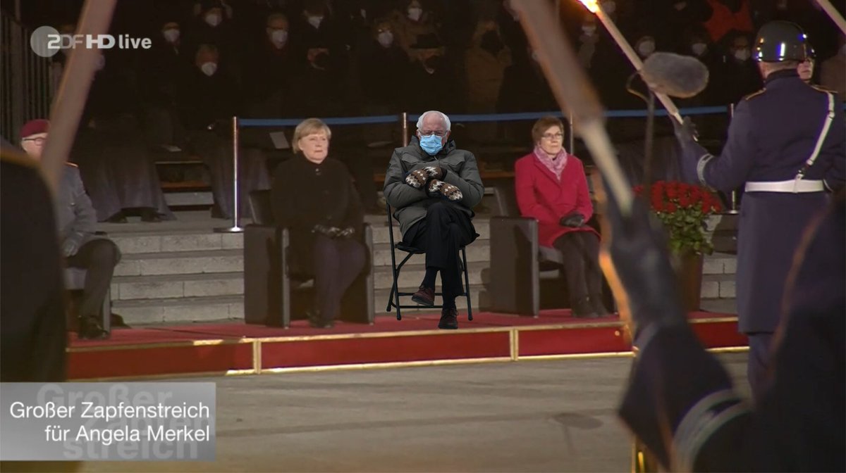 Tschüss Mutti. #Zapfenstreich #Merkel #Farbfilm