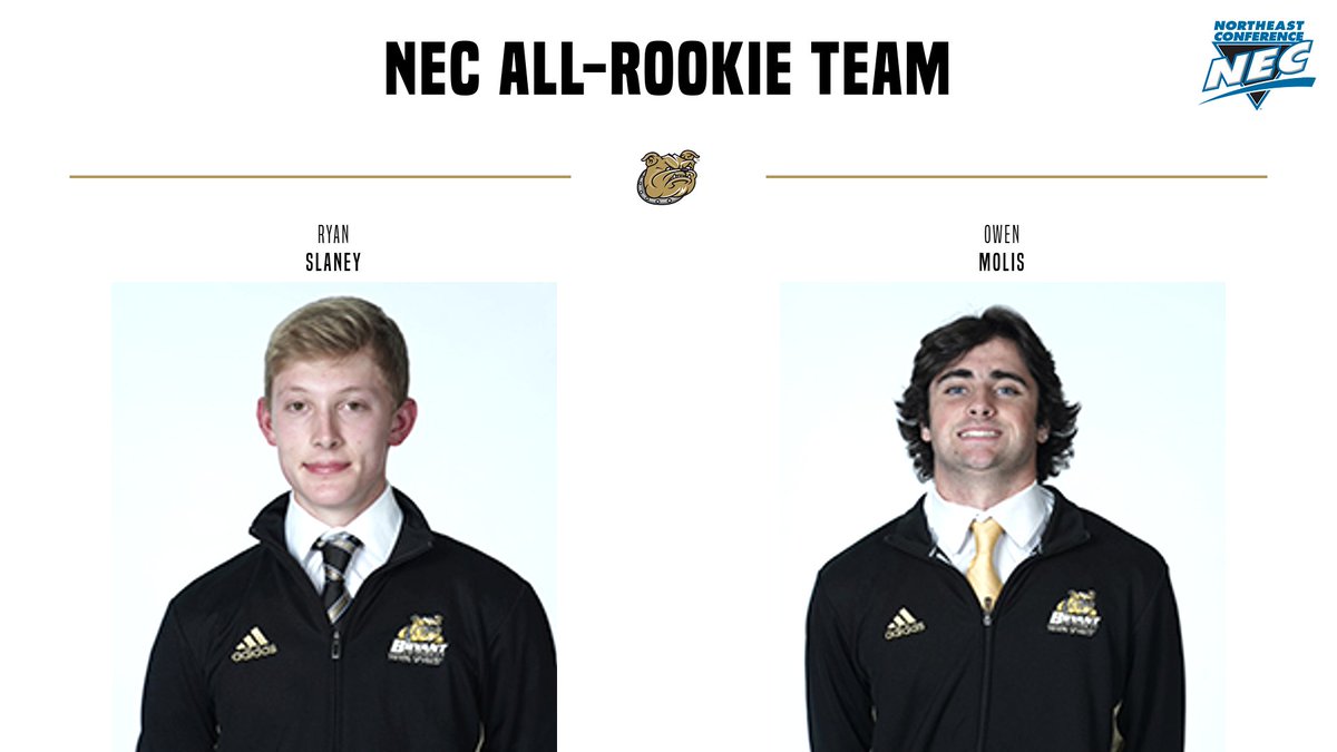 Congrats to Ryan and Owen on earning NEC All-Rookie honors!