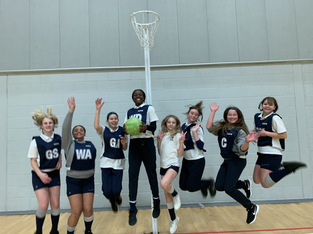 Another great win for our Y8 netball team today in their cup game v JFK. 11-3 the final score! Excellent support for each other and brilliant team work! MVP T. Bada