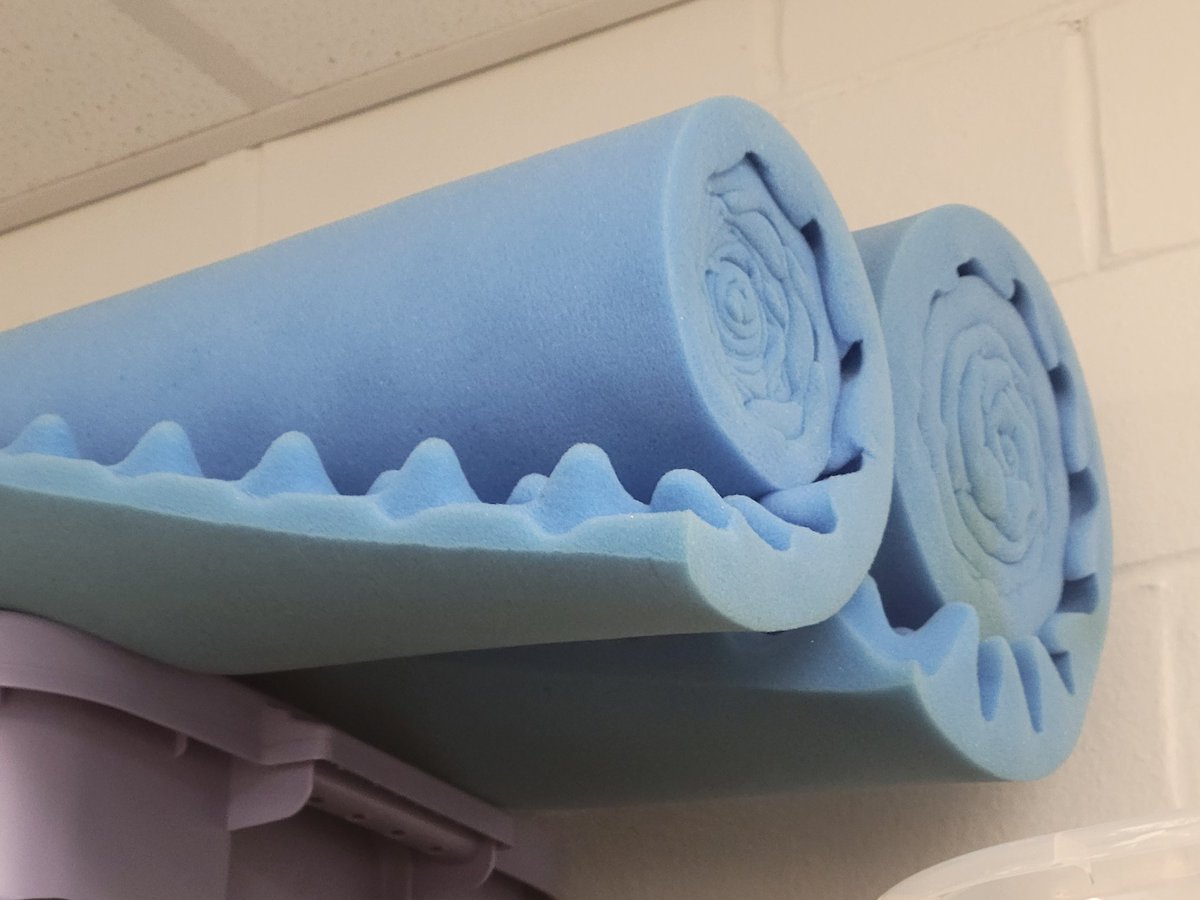 #ThrowbackThurday to when my coworker ordered two foam rolls and they sent her two rolls of foam.