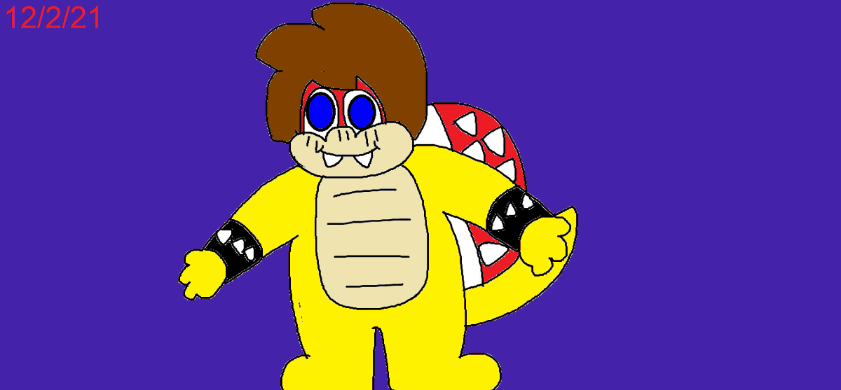 Brittan93006455's tweet photo. #KaydenKoopa #Kayden #KoopaOC #NotMyOC #Fanart #MyFanart #Drawings #MyDrawings #Microsoftpaint #MSPaint #Mario #MarioOC @GreshamKayden https://t.co/mEFwaRUi5K