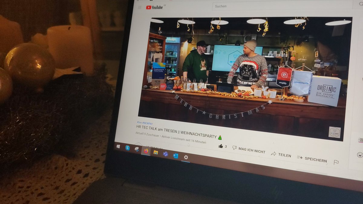 HRROOKIES's tweet photo. Toller HR TEC TALK mit vielen Geschenken und spannenden Themen 😍🧑‍🎄🌲 @hrtecnight @recruitingwitt @Robindro #HRROOKIES #hrtn8 #YouTube https://t.co/mrBYKmAEKi