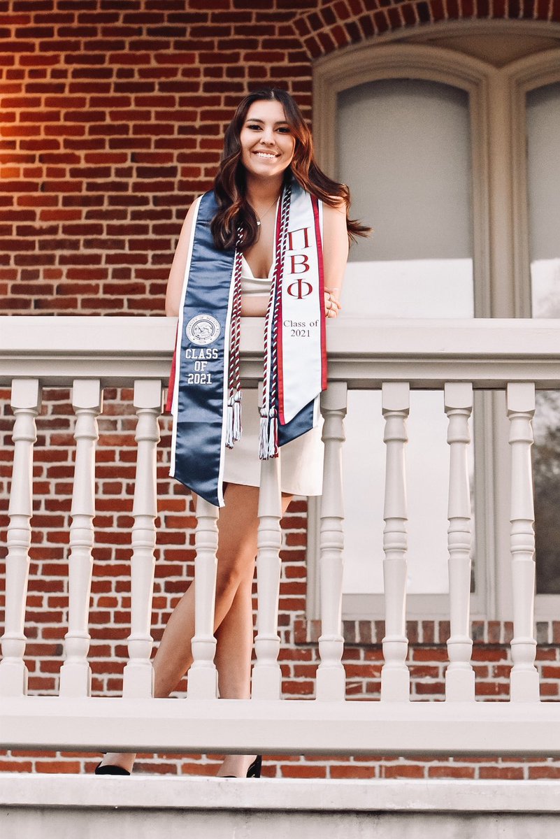 Jordan Swan served as our former Chapter President the year of 2020 with strength and optimism. Holding a huge position during the start of the pandemic was not a job that many would be able to handle, but she accomplished it regardless of the circumstances. Pi Phi Love &amp; Ours ❤️