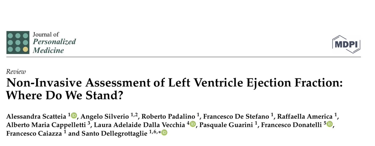 Santo Dellegrottaglie (@santodellegrot1) on Twitter photo Non-invasive assessment of LV ejection fraction: where do we stand? <a href="/AScatteia/">Alessandra Scatteia</a> #echocardiography #WhyCMR #yesct #cardiotwitter ncbi.nlm.nih.gov/pmc/articles/P… Non-invasive assessment of LV ejection fraction: where do we stand? <a href="/AScatteia/">Alessandra Scatteia</a> #echocardiography #WhyCMR #yesct #cardiotwitter ncbi.nlm.nih.gov/pmc/articles/P…