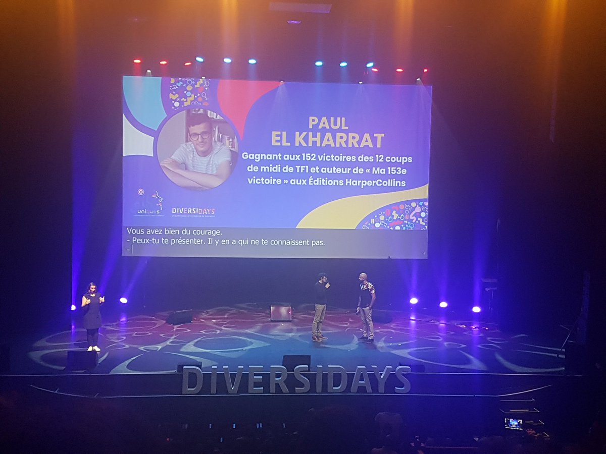 Qu'on soit austiste ou non, parfois on a besoin d'être dans notre bulle et c'est ok, prenons soin de nous. Merci à Paul pour ton tes conseils ! #Diversidays #olympia #Inclusion