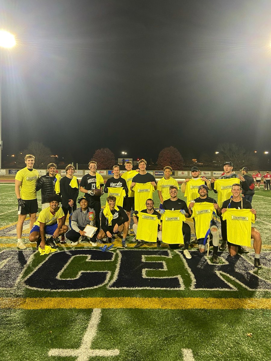 Congrats to our 2021 Men’s Flag Football Champions! The Salty Seniors!