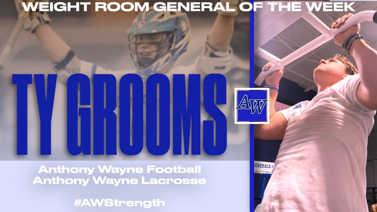 awweightroom's tweet photo. This senior, 1st-Team NLL, middle LB got right to work after the football season ended to get ready for lacrosse. Ty recently committed to the @UCMensLAX.
Ty outworks everyone around him and pushes the younger guys to work harder.
@AWHSFootball
@AnthonyWayneLax
#AWStrength https://t.co/53tvaP3nvz