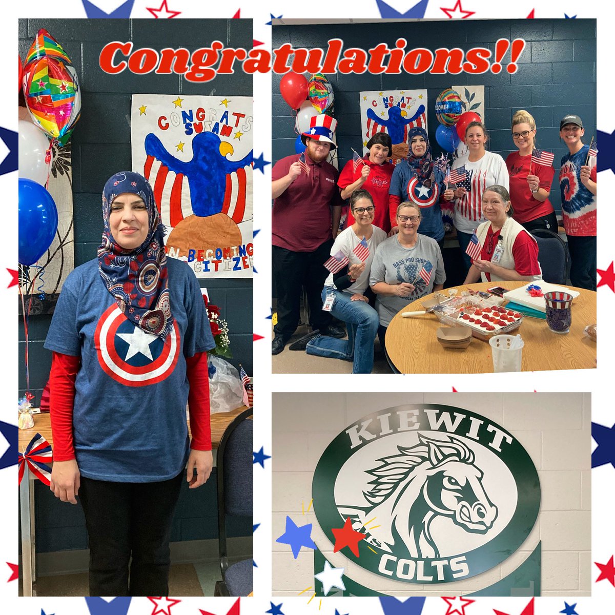 🇺🇸We have fantastic news to share...Suzan has passed her citizenship test!! Help us in congratulating her!!🇺🇸🥳 <a href="/MillardPS/">Millard Public Schools</a> <a href="/sodexoUSA/">Sodexo USA, Inc.</a> <a href="/CMeisgeier/">Chad Meisgeier</a> @jsutfin <a href="/MPS_Kiewit/">Kiewit Middle School</a>