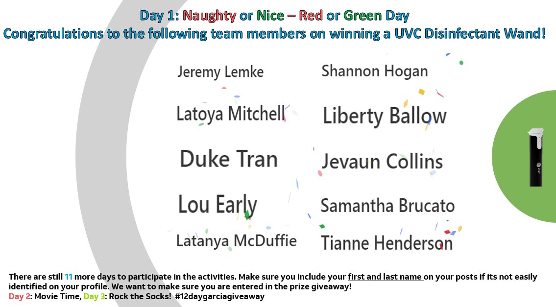 Connection Experts (@connection_exp) on Twitter photo 🗣Day 1️⃣ winners! 👏Congrats everyone, please email Shamecca Nelson your mailing address! <a href="/beautybytraloni/">LALA MILLER-DAVIS</a> <a href="/caliculture619/">Tustin Culture Council (formerly San Diego)</a> <a href="/TustinDandA/">TustinD&A</a> <a href="/NorthCentralVCC/">North Central VCC - Loyalty</a> <a href="/Chicago_Elite_/">Chicago BB Loyalty</a> <a href="/JoseMiami9/">Susan Hennigan</a> <a href="/SDXcalilove/">SDXMEGACENTER</a> @ATTMesaLoyalty @ATT_Amarillo <a href="/Teamokc21/">Teamokc</a> <a href="/ACCMiami08/">Miami08</a> <a href="/CharlotteUverse/">Uverse Char-Lit 🔥</a> <a href="/SPFLD3IBCC/">Springfield 3 IBCC</a> 🗣Day 1️⃣ winners! 👏Congrats everyone, please email Shamecca Nelson your mailing address! <a href="/beautybytraloni/">LALA MILLER-DAVIS</a> <a href="/caliculture619/">Tustin Culture Council (formerly San Diego)</a> <a href="/TustinDandA/">TustinD&A</a> <a href="/NorthCentralVCC/">North Central VCC - Loyalty</a> <a href="/Chicago_Elite_/">Chicago BB Loyalty</a> <a href="/JoseMiami9/">Susan Hennigan</a> <a href="/SDXcalilove/">SDXMEGACENTER</a> @ATTMesaLoyalty @ATT_Amarillo <a href="/Teamokc21/">Teamokc</a> <a href="/ACCMiami08/">Miami08</a> <a href="/CharlotteUverse/">Uverse Char-Lit 🔥</a> <a href="/SPFLD3IBCC/">Springfield 3 IBCC</a>