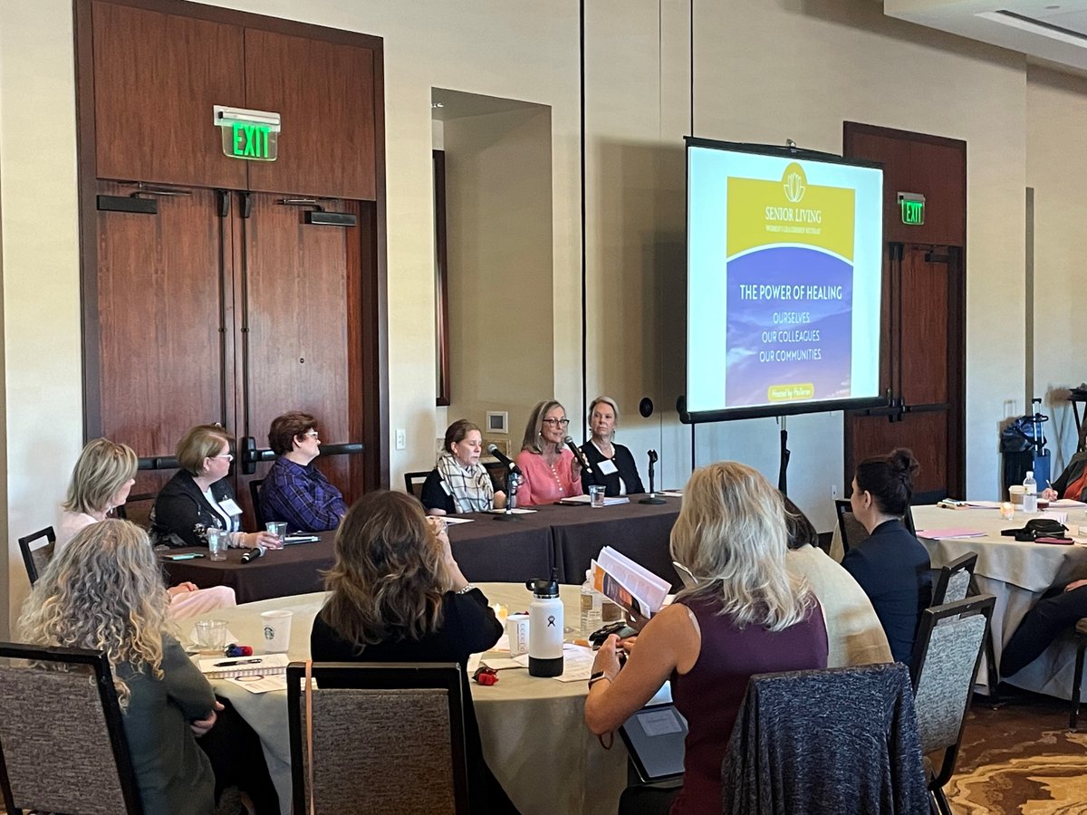 <a href="/BethSouthorn/">Beth Southorn</a> is at the Senior Living Women’s Retreat, an educational/networking event for women leaders serving seniors, hosted by <a href="/HolleranConsult/">Holleran</a>. Great discussions on the need for accessible healthcare w/ long-term services &amp; supports, allowing older adults to #ageinplace