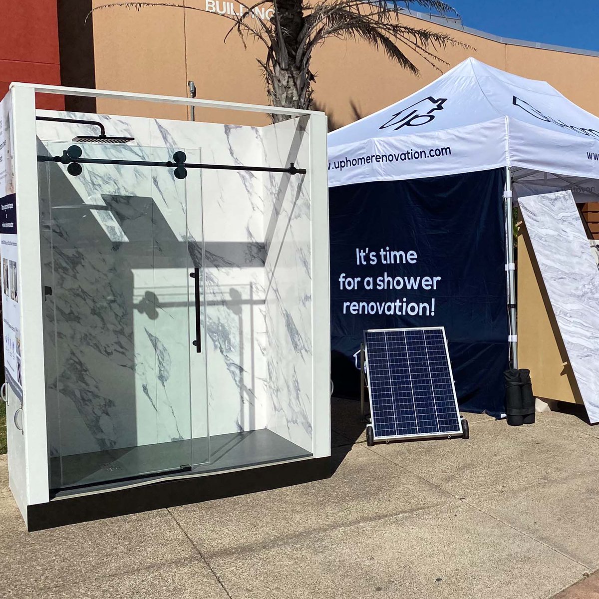 UpHomeNow's tweet photo. Thinking on renovating your shower? 🚿🤠  

Come to the San Marcos Premium Outlets this weekend and get the UpHome holidays specials only available in person. Get your bathroom renovated before the holidays or early 22. 

#uphome #bathroomrenovation #bathroomremodel #austin https://t.co/D9wKnJKGIR