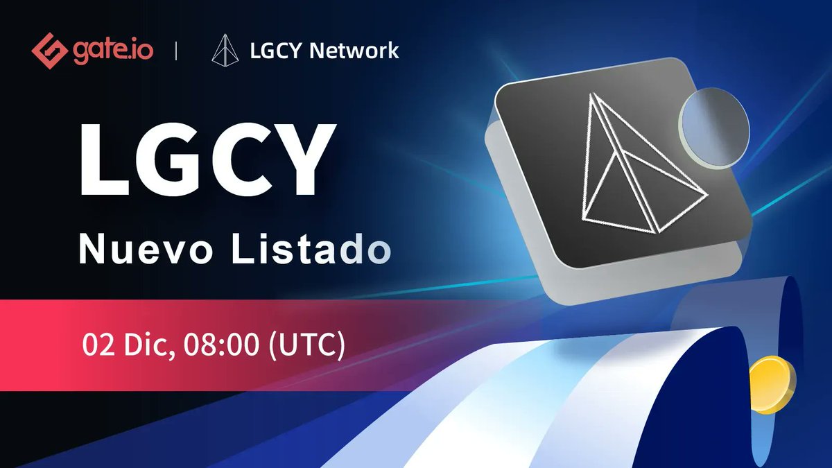 Gate_Espanol's tweet photo. #Gateio Resultados Lista de Votación #237: #LGCY | @LGCYNetwork
⏰ $LGCY Trading ya en #Gateio, disponibles desde 02 Dic, 08:00 UTC
➡️Deposita: https://t.co/buWbJSlQMh
➡️Tradea Via #USDT: https://t.co/XK73CsEgUL
▶️Detalles: https://t.co/9QyfqGQ6LU
#Gateio #Gatevote https://t.co/BANtZXcFHC