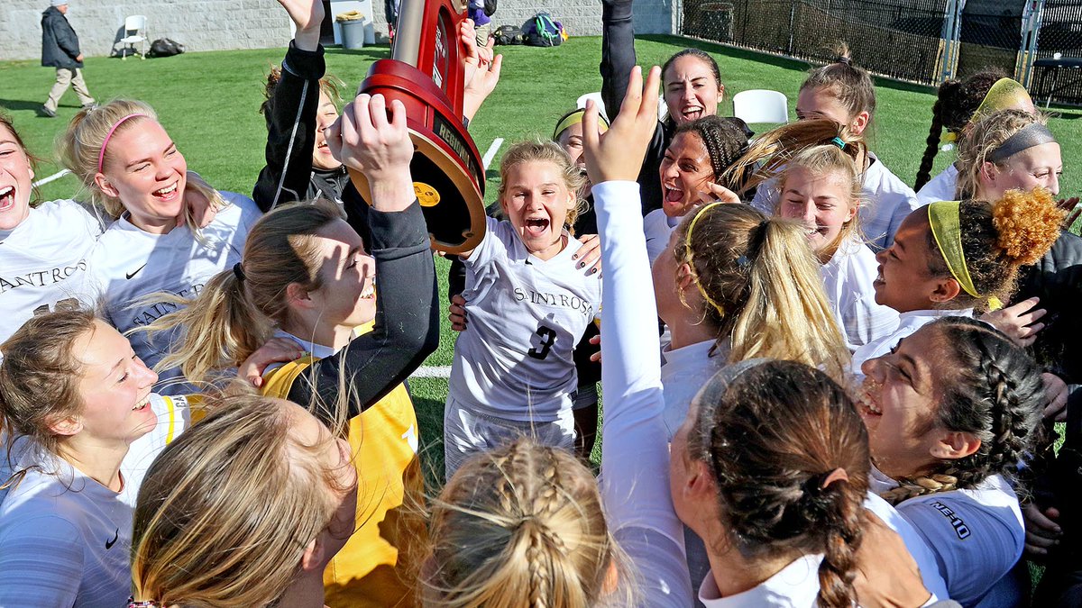 The 2021 NCAA Championship Tournament East Region Champions! #gogoldenknights #D2WSOC
