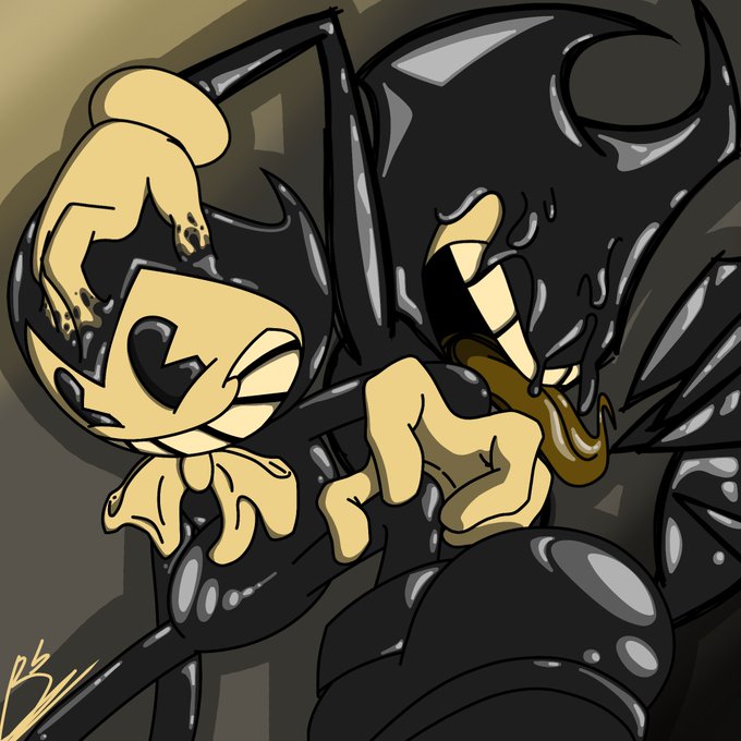 klunsjolly on X: 4-wiki-art, whoee Huggy Wuggy, Bendy, Lucy (from