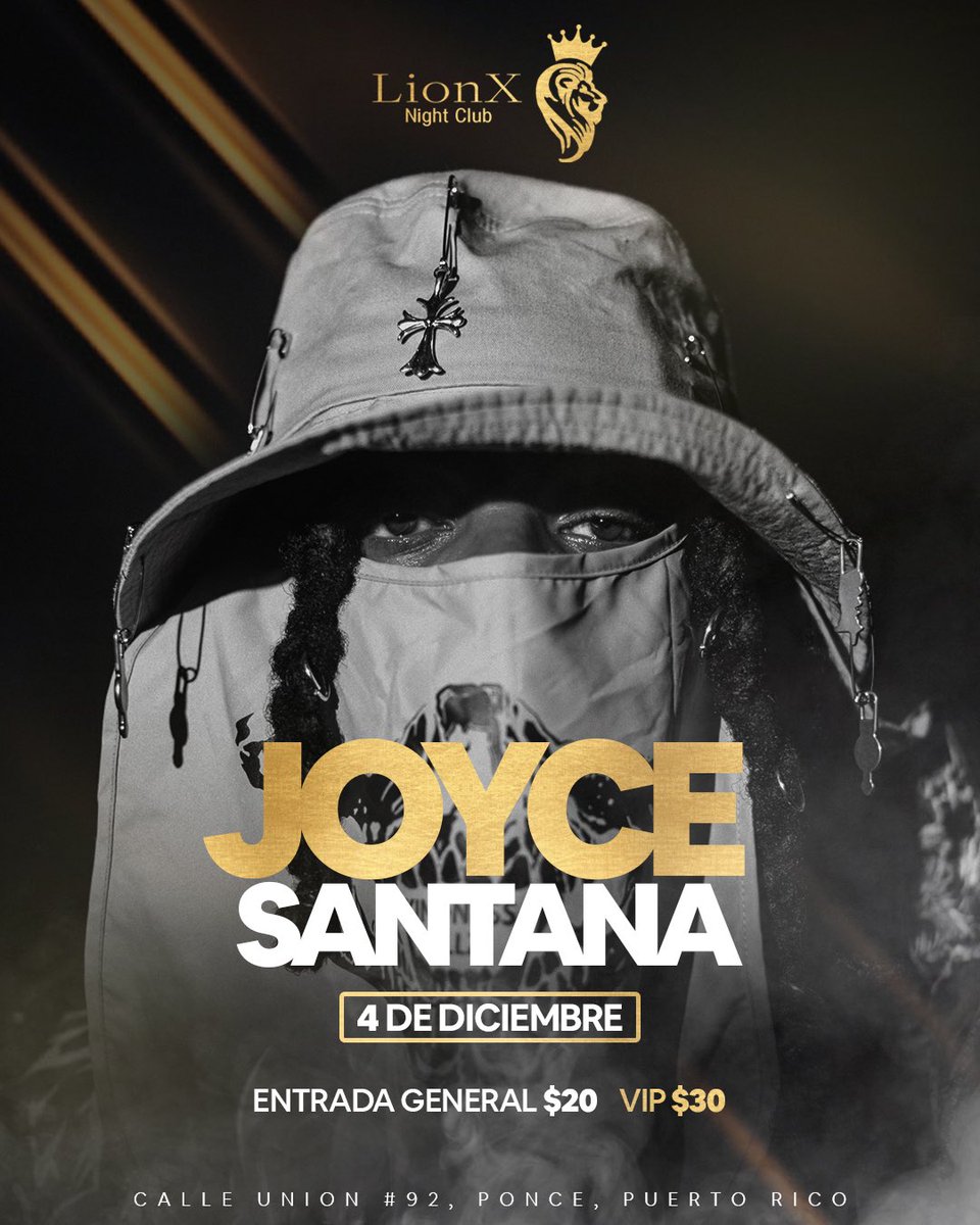 PONCE!!! Nos vemos el sabado en LionX Night Club 🐑🏴