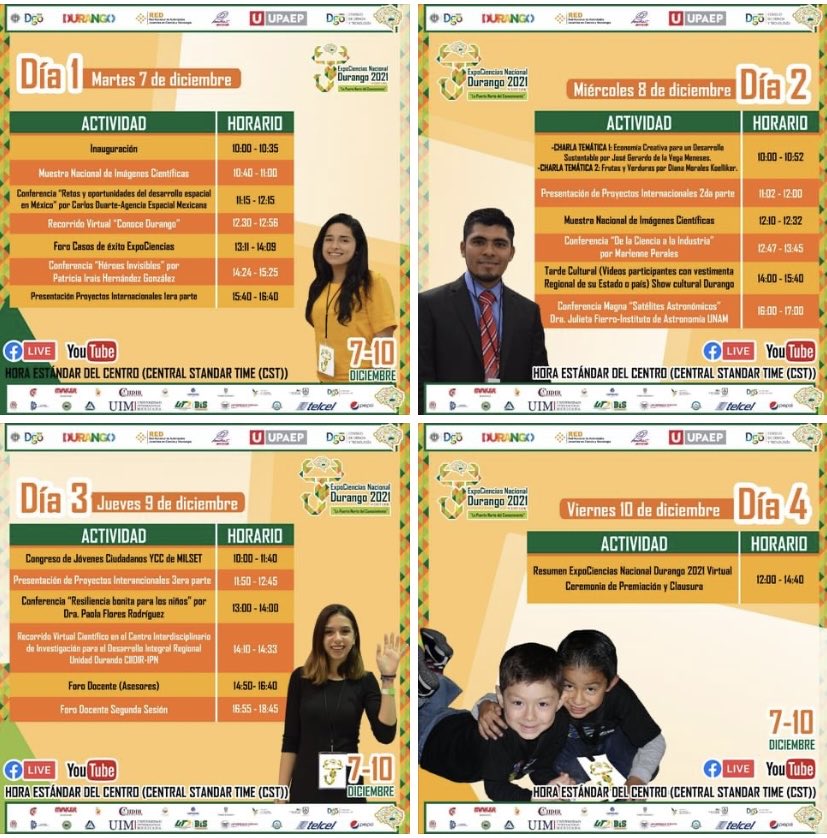 MuestraMunic's tweet photo. No se pierdan de este gran Evento ExpoCiencias Nacional Durango ExpoCiencias Nacional2021 Virtual
MUNIC presentará una serie de cápsulas, cortos y documentales el 7 y 8.
#MUNIContigo
#jovenesenlaciencia
#culturacientífica
#documentalcientifico
#CineCientífico https://t.co/oW8yjSgk0s