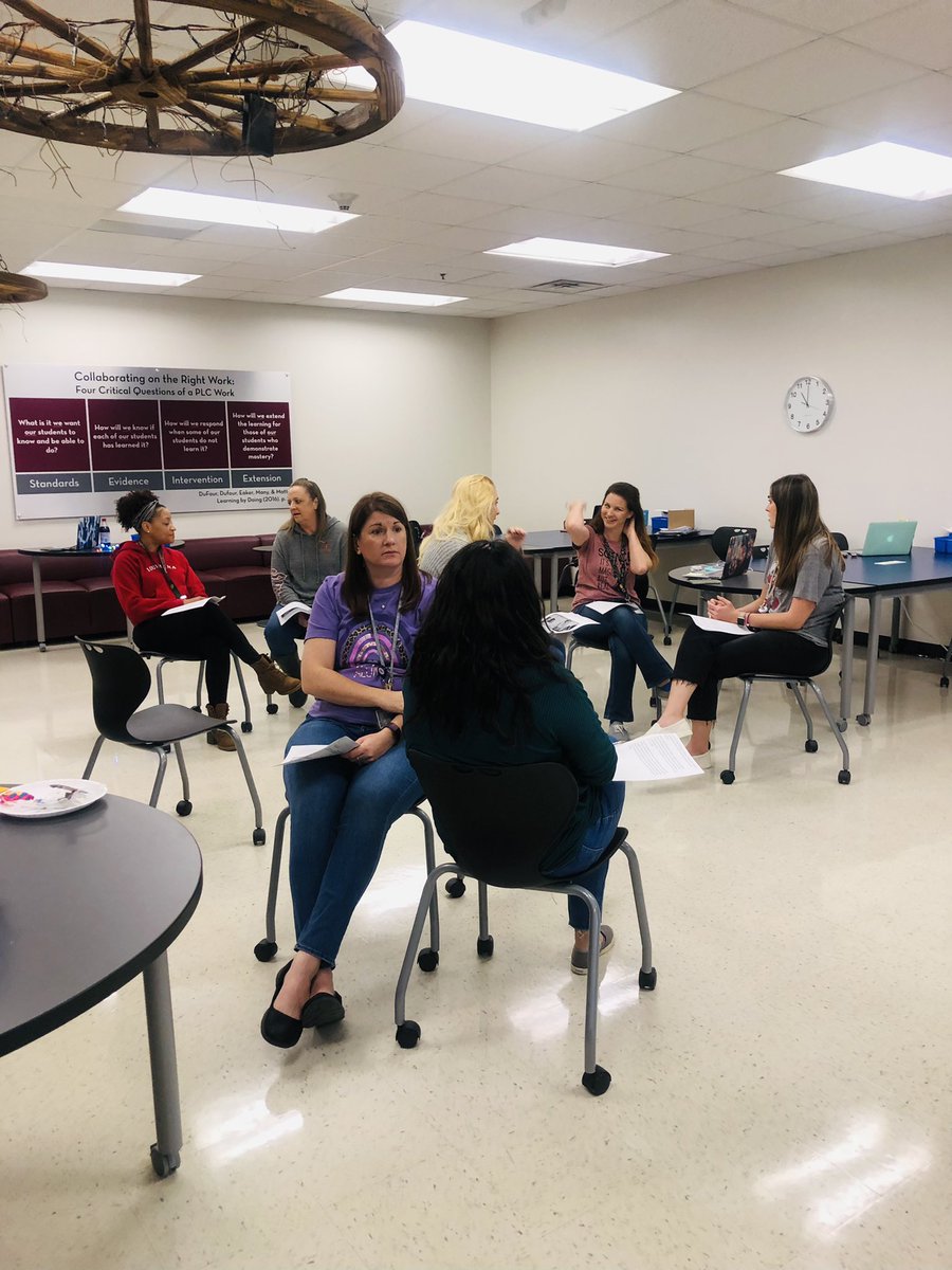 Mrs_SGeorge's tweet photo. Building intentionality during PLCs. #KMSESL @Killian_MS https://t.co/mS9pPjkKgc