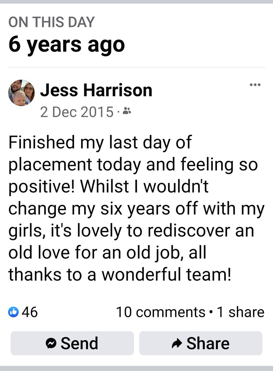 Jessica Harrison (@jessharrison85) on Twitter photo 6 years since RTP was finished and I've worn a few uniforms since the white student one. Best decision I ever made to come back to nursing, especially since I'm privileged enough to look after my own lovely students! <a href="/practiceeduNHCT/">Practice Edu NHCT</a> <a href="/JO080308/">JODIE MERCEL</a> <a href="/EmmaD_72/">Emma Dawes</a> <a href="/NorthumbriaNHS/">NorthumbriaNHS</a> 6 years since RTP was finished and I've worn a few uniforms since the white student one. Best decision I ever made to come back to nursing, especially since I'm privileged enough to look after my own lovely students! <a href="/practiceeduNHCT/">Practice Edu NHCT</a> <a href="/JO080308/">JODIE MERCEL</a> <a href="/EmmaD_72/">Emma Dawes</a> <a href="/NorthumbriaNHS/">NorthumbriaNHS</a>