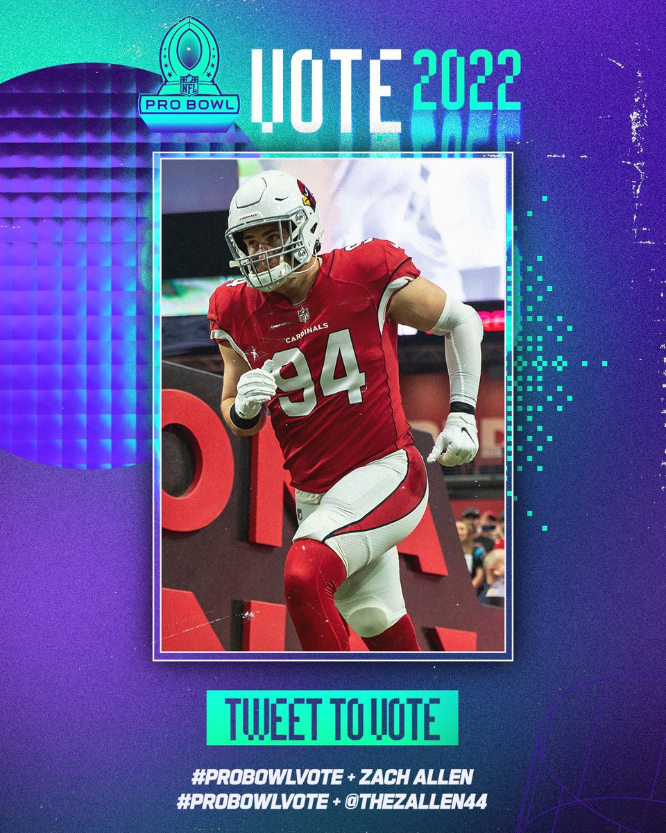 1 ReTweet = 1 Vote                                         #ProBowlVote Zach Allen