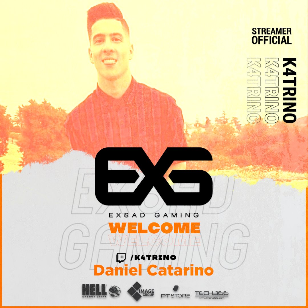 ⚠️Se já jantaste ainda bem porque não temos sobremesa para ti🤭😝

Mas temos uma novidade que não vai parar por aqui🤛
⠀⠀
@K4trino_ttv  possui uma Stream focada em PUBG ☠️
⠀
🎥twitch.tv/k4trino

Bem-vindo à família! ⚪🟠

#EXSADGaming #WeMakeItLookEasy #GoExsad