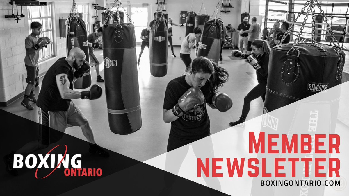 BoxingOntario's tweet photo. Check out the latest Boxing Ontario member newsletter! In this edition:

🏆 Brampton Cup registration 
🥊 Boxing Ontario Provincial Championships
📅 [ICYMI] Club competitions
📋 Instruction Beginners Courses (Level 1 Coaching)

👉 https://t.co/fjaBTH4Luv https://t.co/BEPeCpo8bw